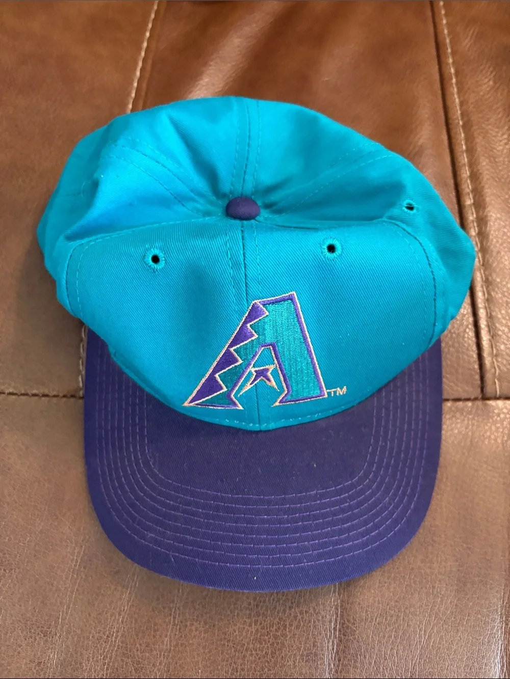 Woman’s Teal‎ and Purple Baseball Cap